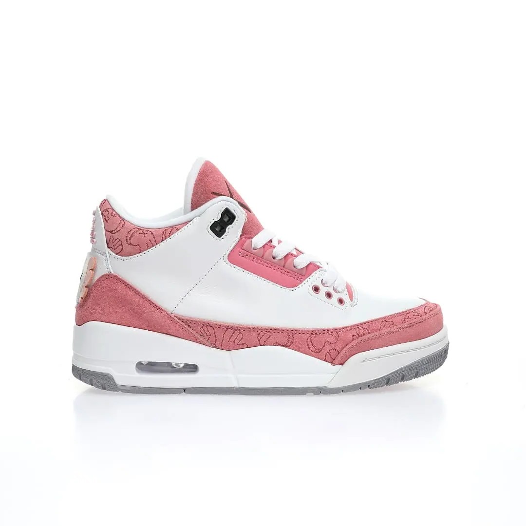 Nike Air Jordan 3 Retro Midnight Navy Rust Pink/White