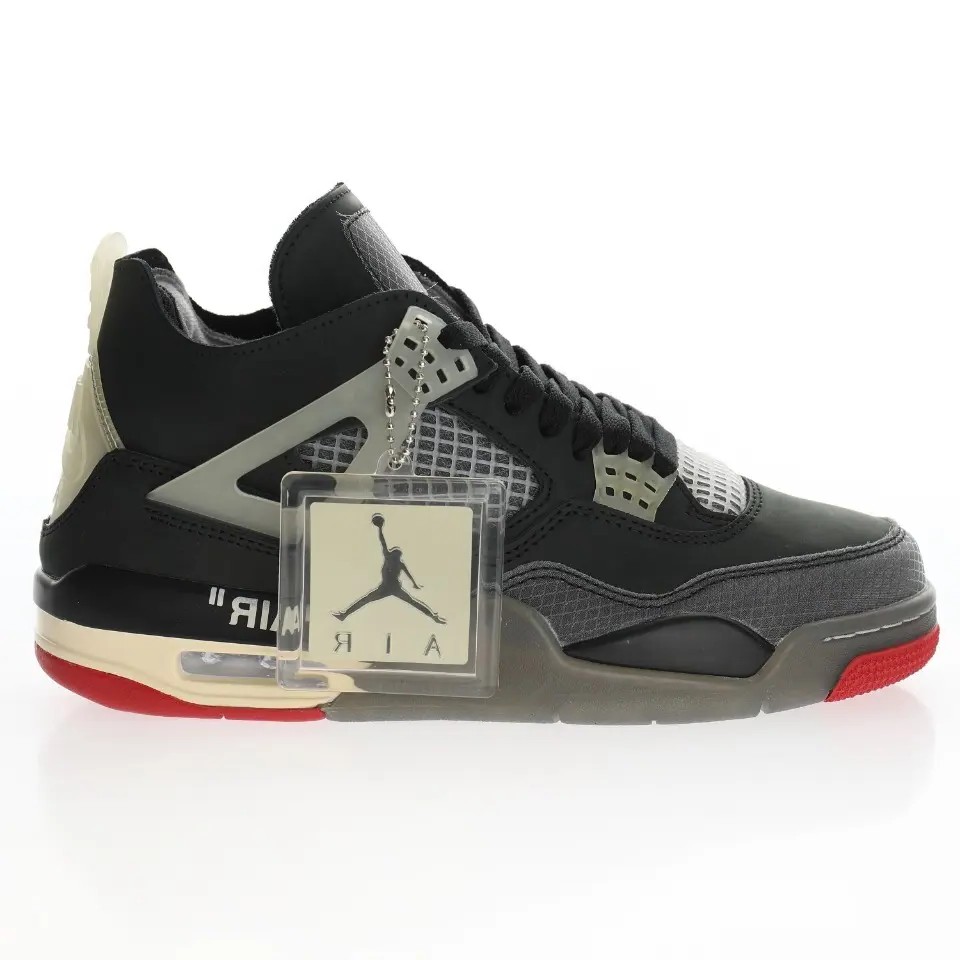 Off-White™ x Air Jordan 4 Retro”Bred”