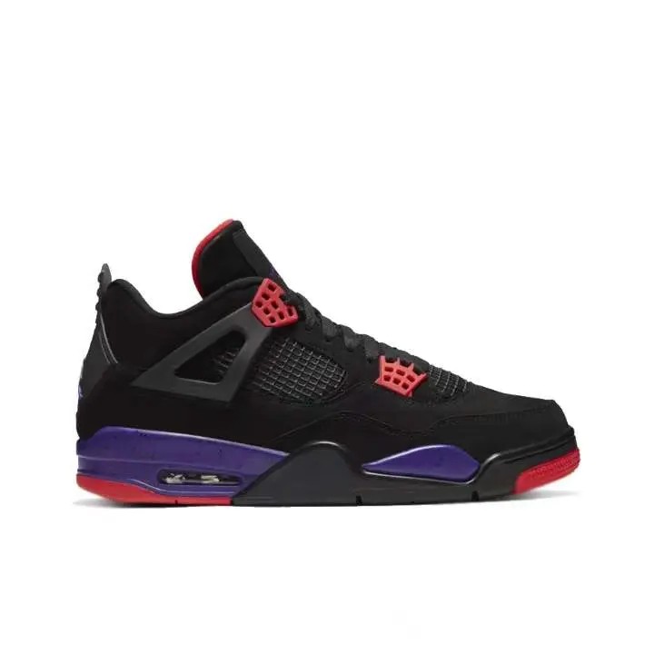 Nike Air Jordan 4 Raptors Black x Purple