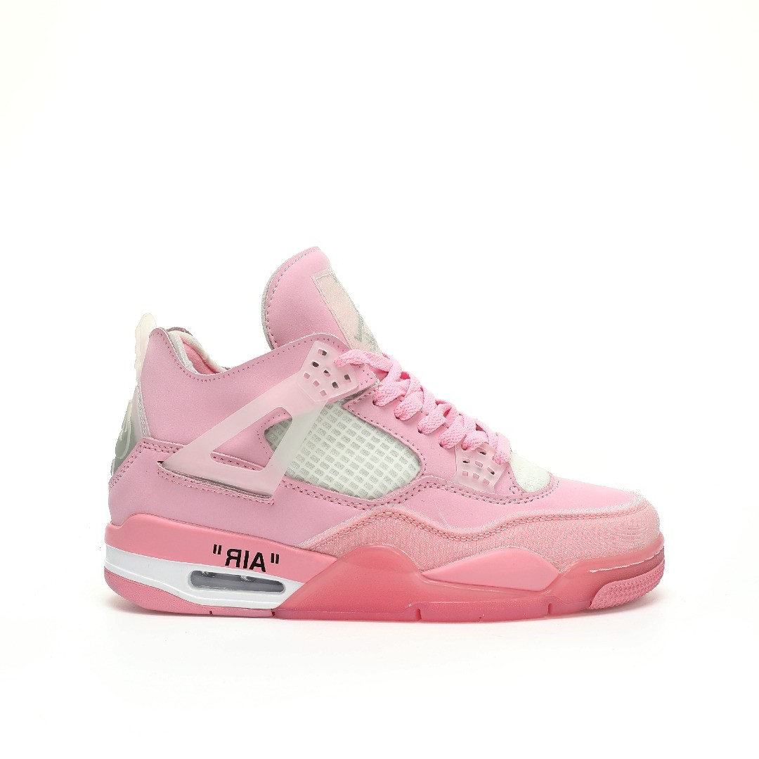 Off-White™ x Nike Air Jordan 4 Retro”Ice Pink”