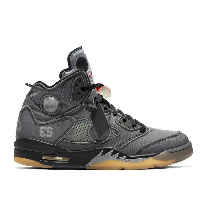 OFF-White x Air Jordan 5 Retro SP. Grey