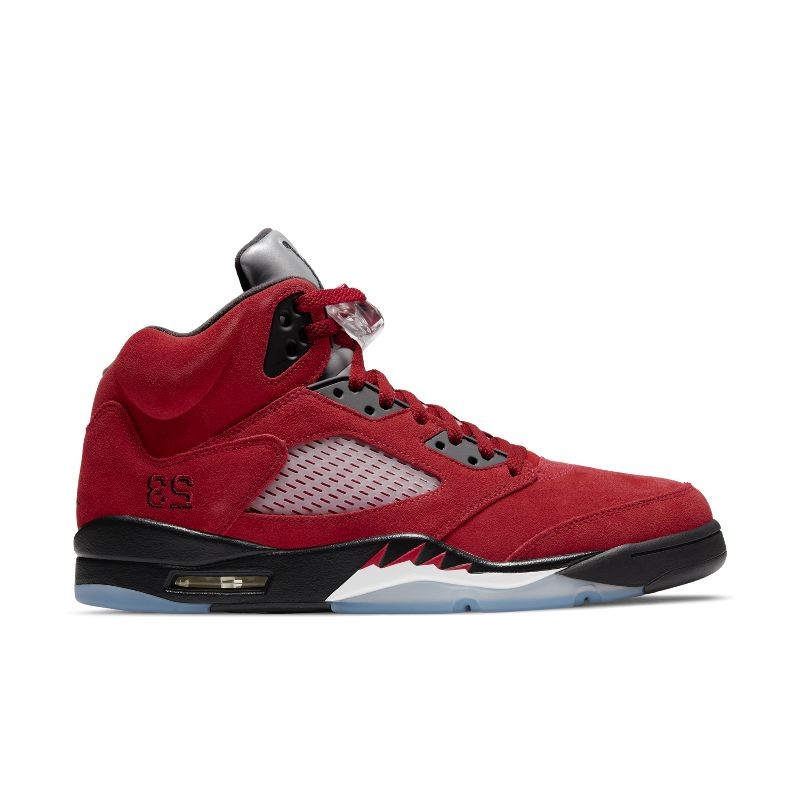 Air Jordan 5 Retro Raging Bull Sneaker Red