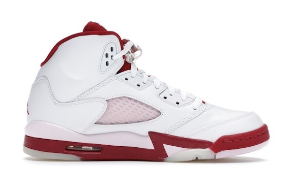 Jordan 5 Retro White Pink Red (GS)