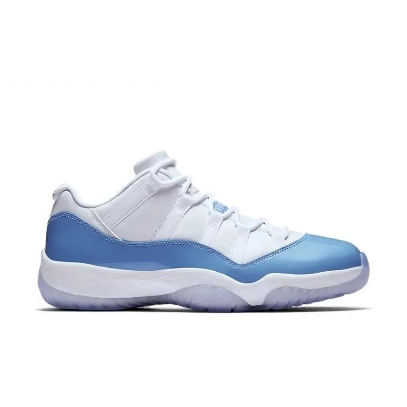 NIKE AIR JORDAN 11 WHITE AND LIGHT BLUE