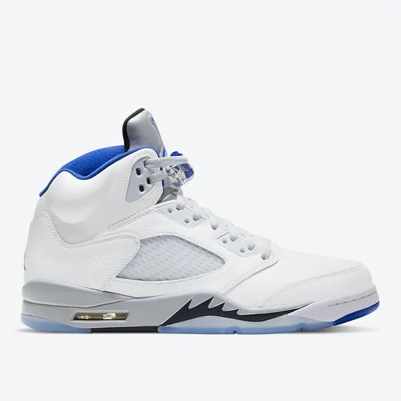 NIKE Air Jordan 5 Retro White Stealth